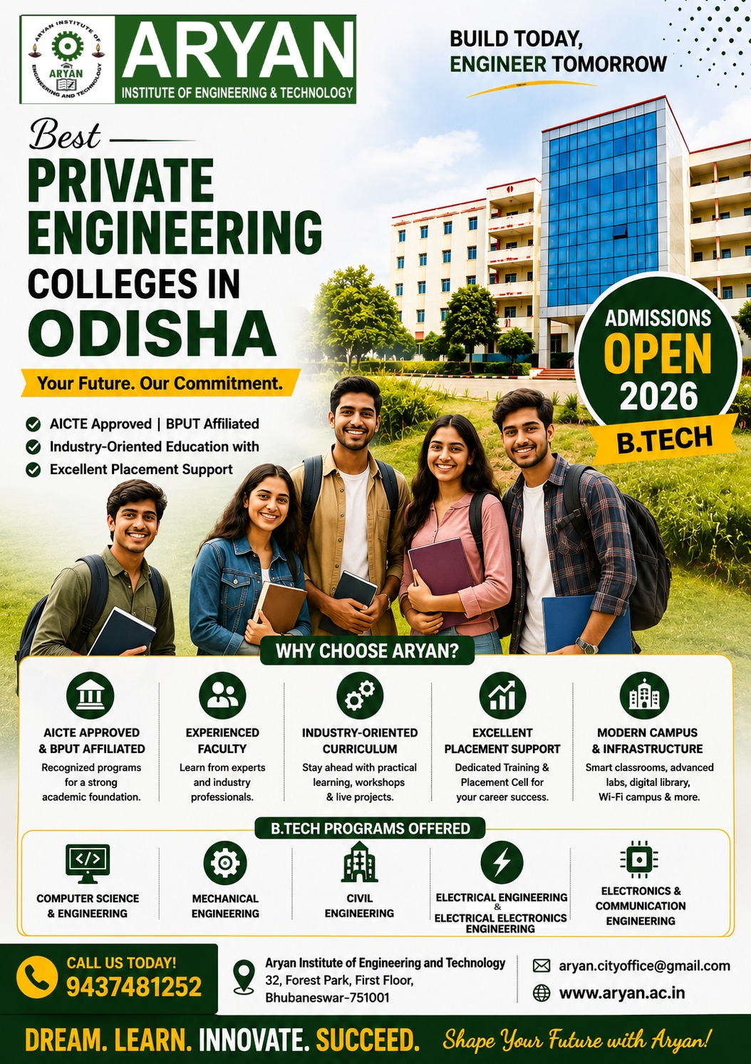 Best Private Engineering Colleges in Odisha & Bhubaneswar: A Complete Guide for 2026 Admissions
